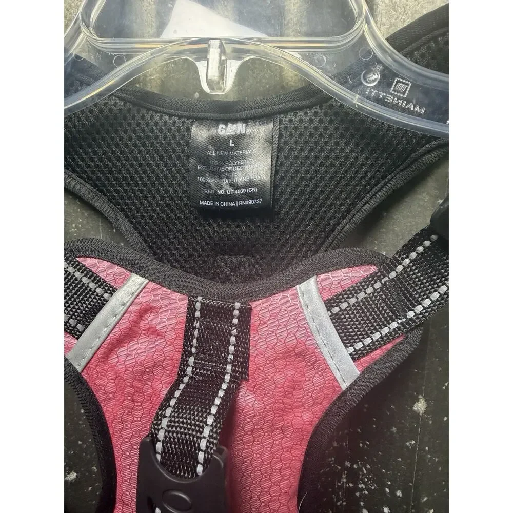 Cooper & Nash No Pull Pink Dog Harness Size Large 22-39” Chest Up To 75 Pounds